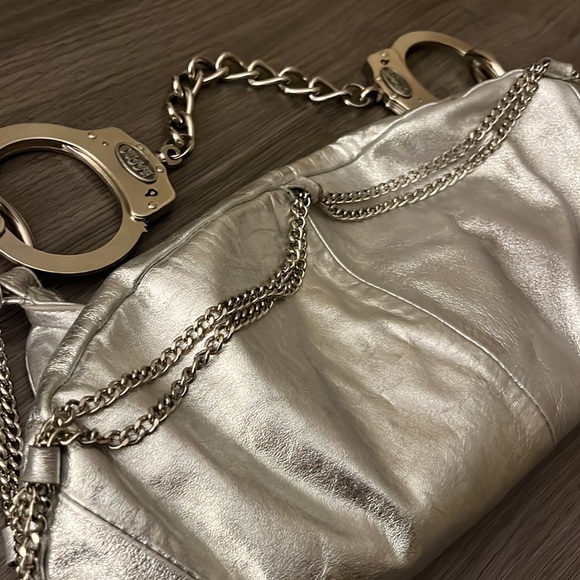 Vintage Cuffz by Linz Silver Hobo Bag - Picture 3 of 9